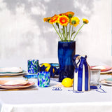 Vase onda | Bleu odyssée