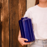 Vase Alto | Indigo