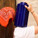 Vase Alto | Indigo