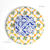 Dessous de plat | Vert d'eau Azulejos