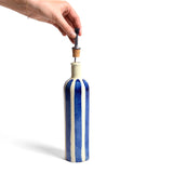 Bouteille d'huile | Bleu Linhas