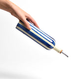 Bouteille d'huile | Bleu Linhas