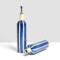 Bouteille D'huile En Céramique Artisanale Avec Bouchon Liège - Distributeur élégant Pour Huile D'olive, Décoration Cuisine - 14