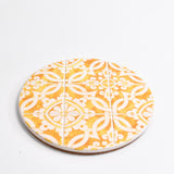 Dessous de plat | Jaune Azulejos