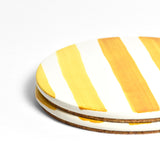 Dessous de plat | Jaune Linhas