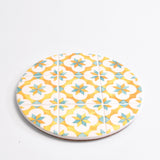 Dessous de plat | Jaune & Vert Azulejos