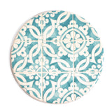 Dessous de plat | Vert d'eau Azulejos