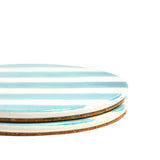 Dessous de plat | Vert d'eau Linhas