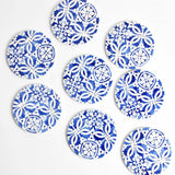 Dessous de verre | Bleu Azulejos