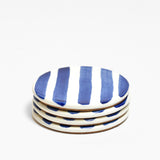 Dessous de verre | Bleu Linhas