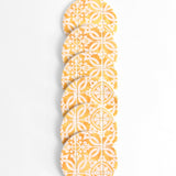 Dessous de verre | Jaune Azulejos