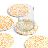 Dessous de verre | Jaune Azulejos