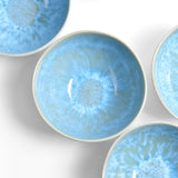 Grand bol rond | Bleu água