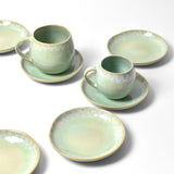 Petite assiette creuse | Vert audacieux