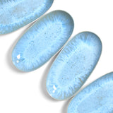 Plat de service L | Bleu água