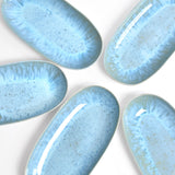 Plat de service L | Bleu água