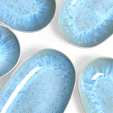 Plat de service L | Bleu água