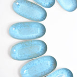 Plat de service M | Bleu água