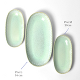 Plat de service L | Vert audacieux