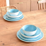 Service pour 2 | Bleu água