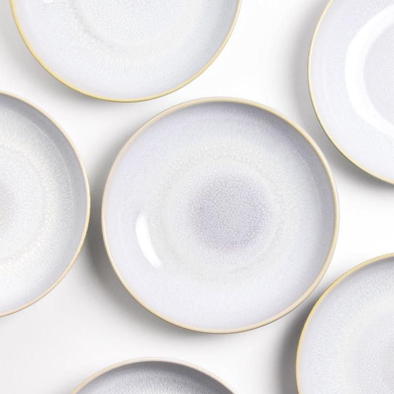 Assiette creuse | Blanc nacré