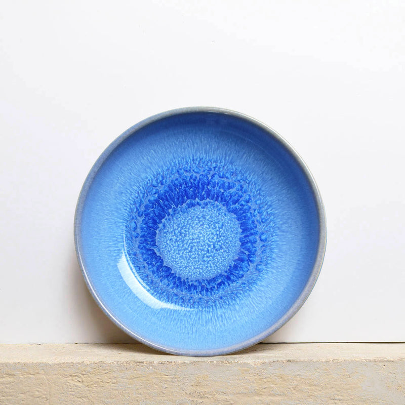 Assiette creuse | Bleu minéral
