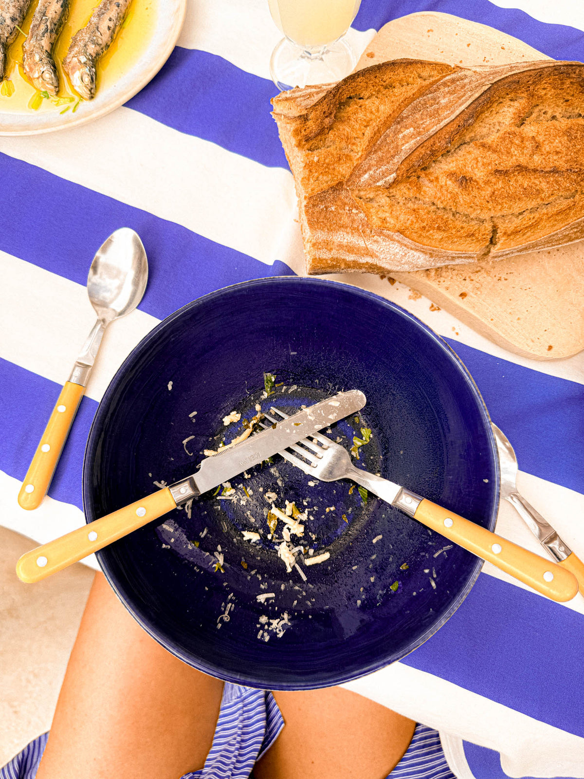 Assiette creuse | Bleu odyssée