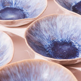 Assiette creuse Onda | Cobalt écume