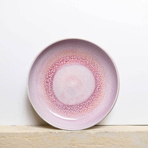 Assiette creuse | Rose minéral
