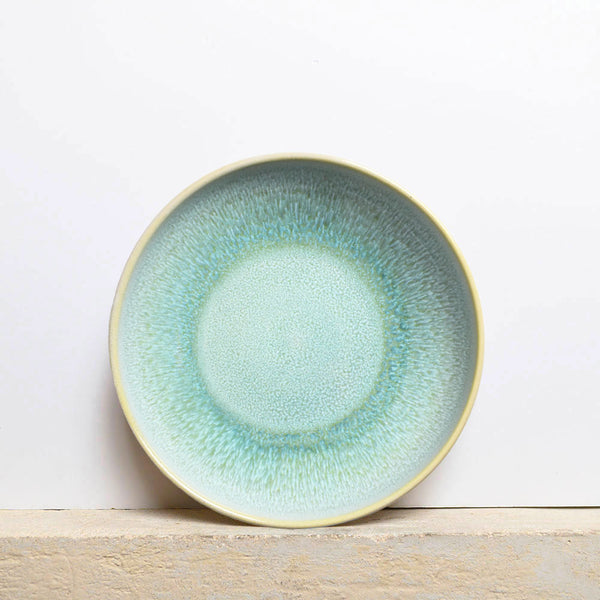 Assiette creuse | Vert minéral