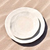 Grande assiette Onda | Beige sable