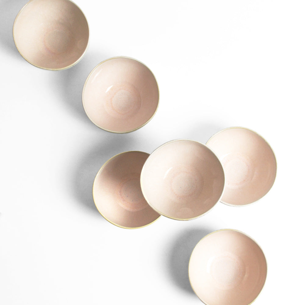 Bol moyen | Rose bohème - Vaisselle en grès artisanale - Céladon Paris Bol moyen | Rose bohème - Vaisselle en grès artisanale - Céladon Paris