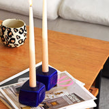 Bougeoirs Sol | Indigo