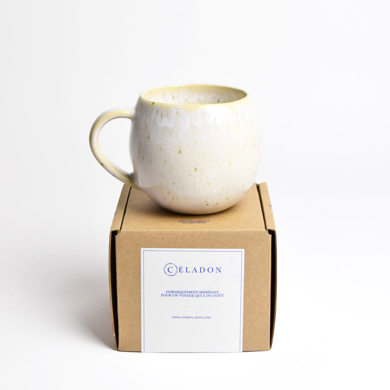 La bougie Mug | Blanc audacieux