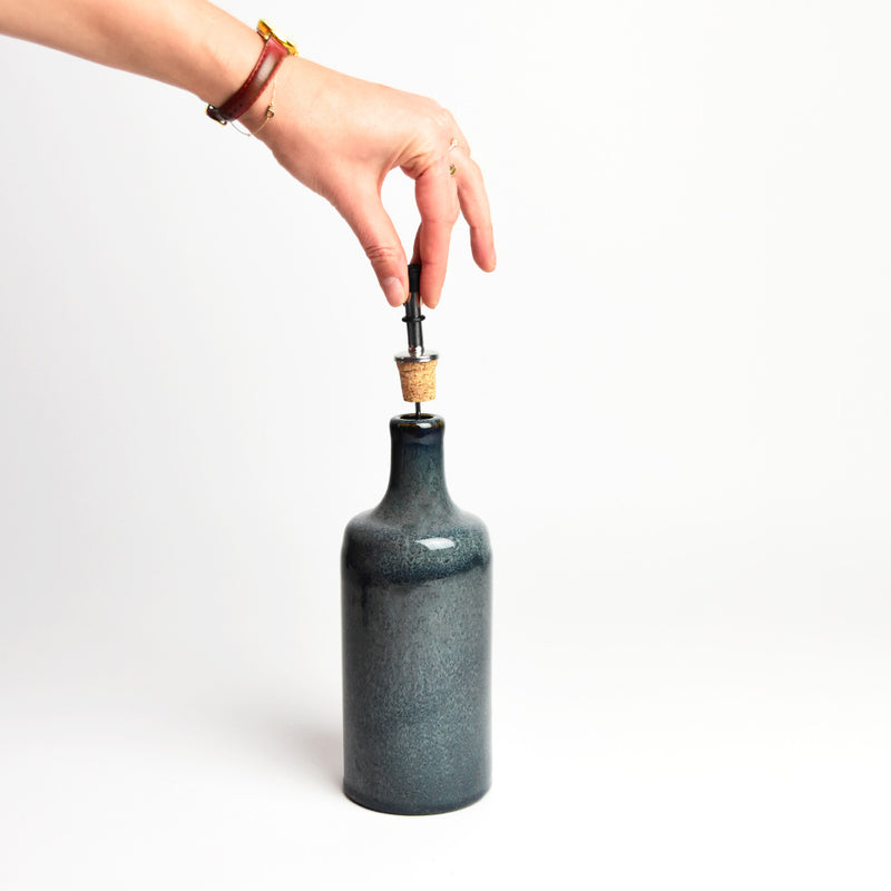 Bouteille d'huile | Bleu marin