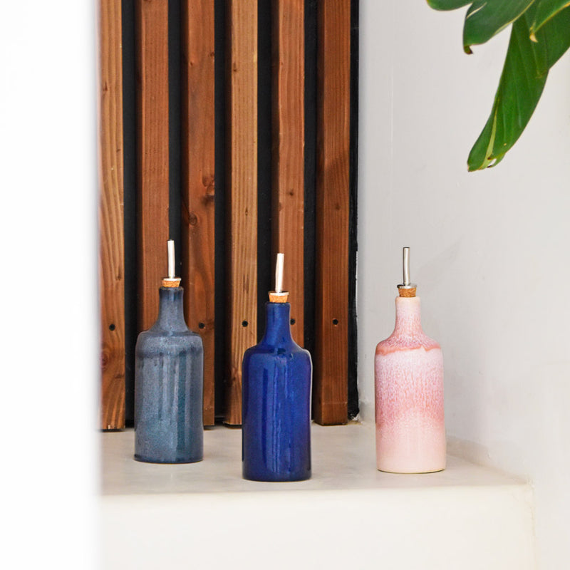 Bouteille d'huile | Bleu marin