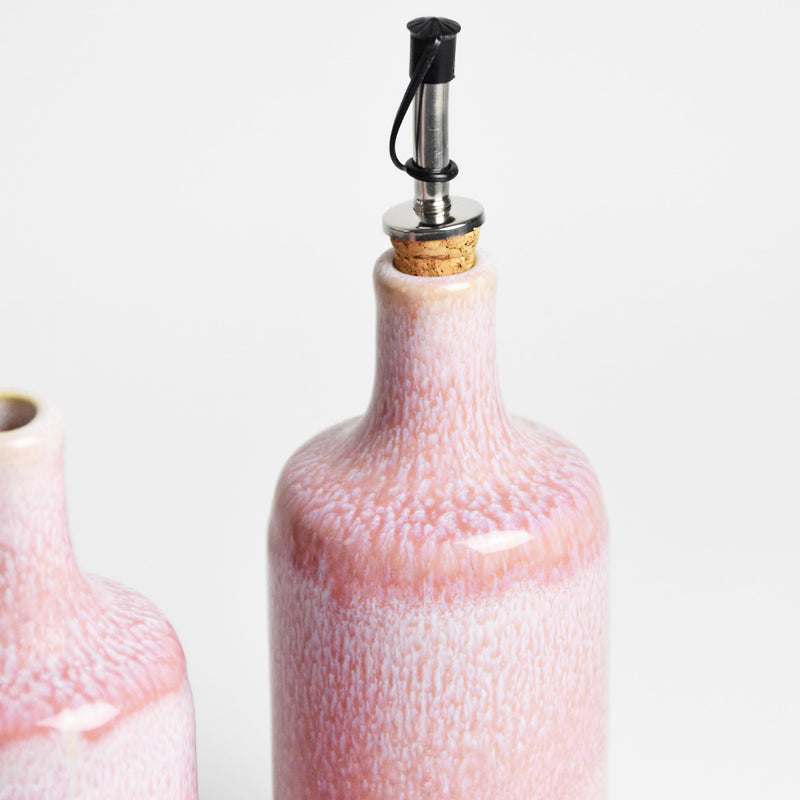 Bouteille d'huile | Rose minéral