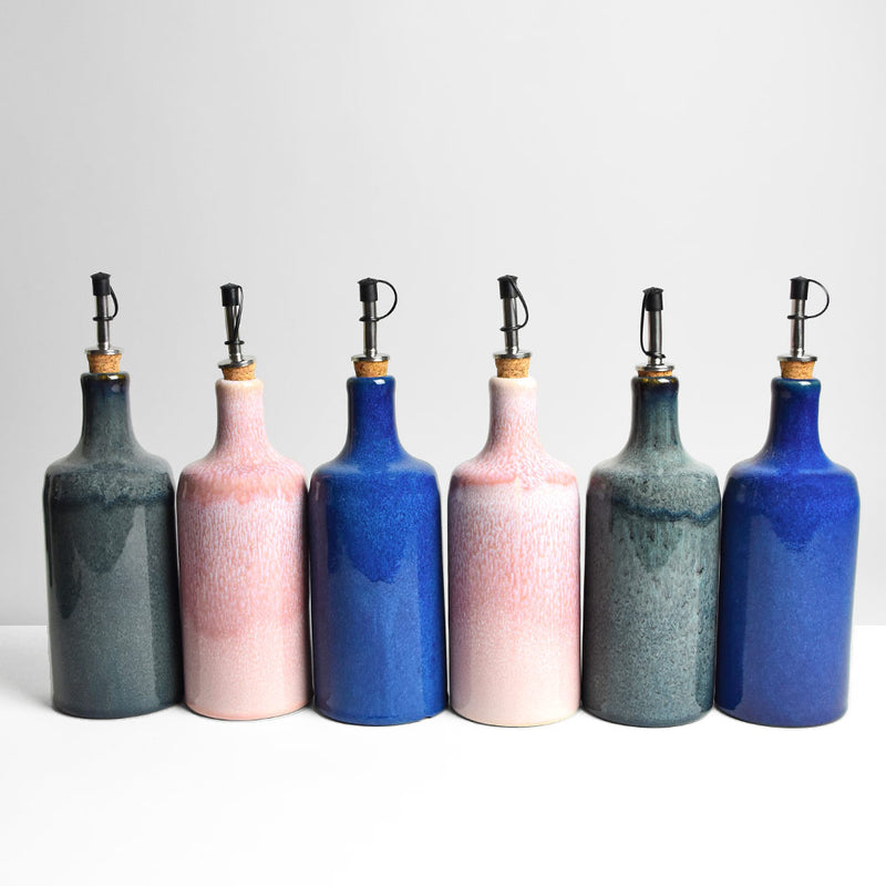 Bouteille d'huile | Bleu marin