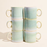Grand mug droit | Vert minéral