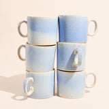 Grand mug droit | Bleu minéral