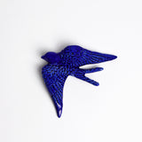 Grande hirondelle - Bleu