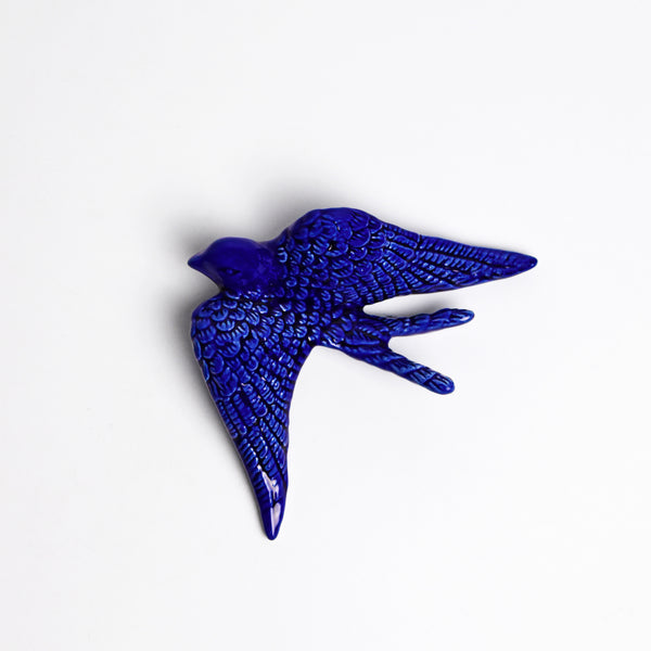 Grande hirondelle - Bleu