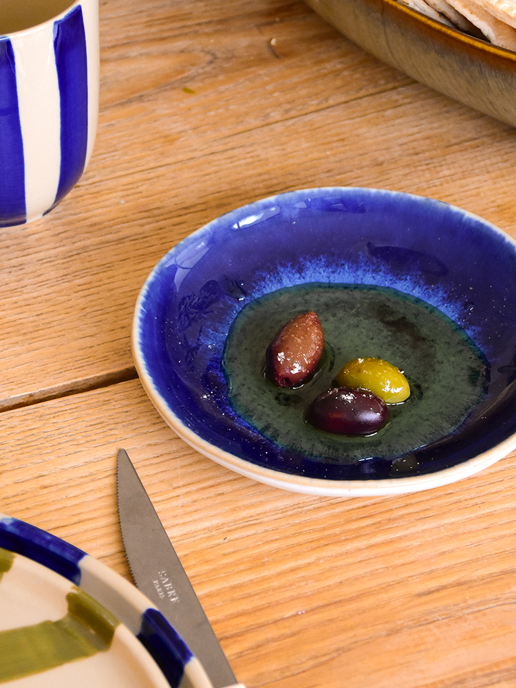 Mini assiette | Bleu odyssée
