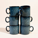 Grand mug droit | Bleu marin