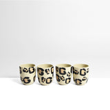 Set de 2 tasses expresso | Léopard
