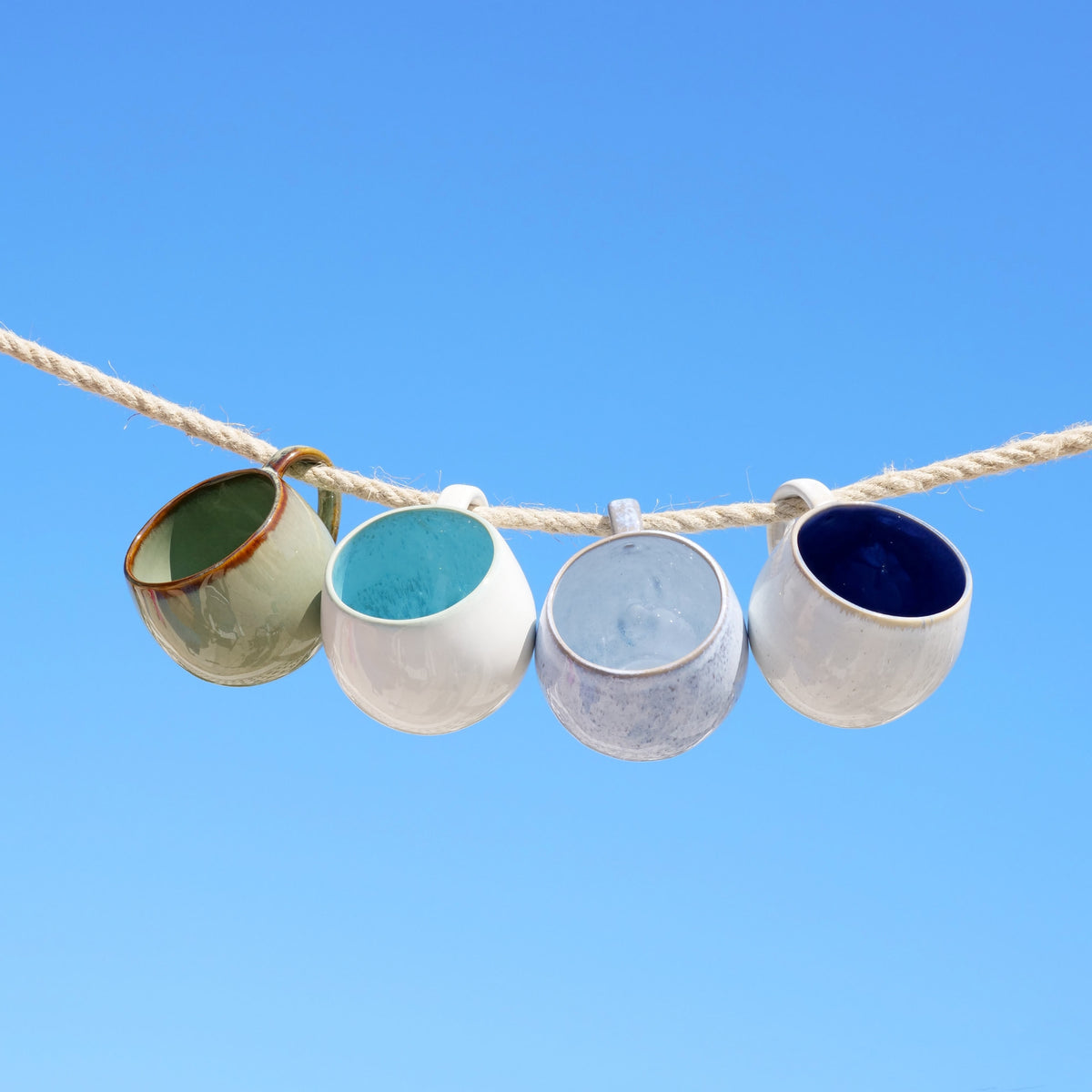 Grand mug | Set de 4 personnalisé
