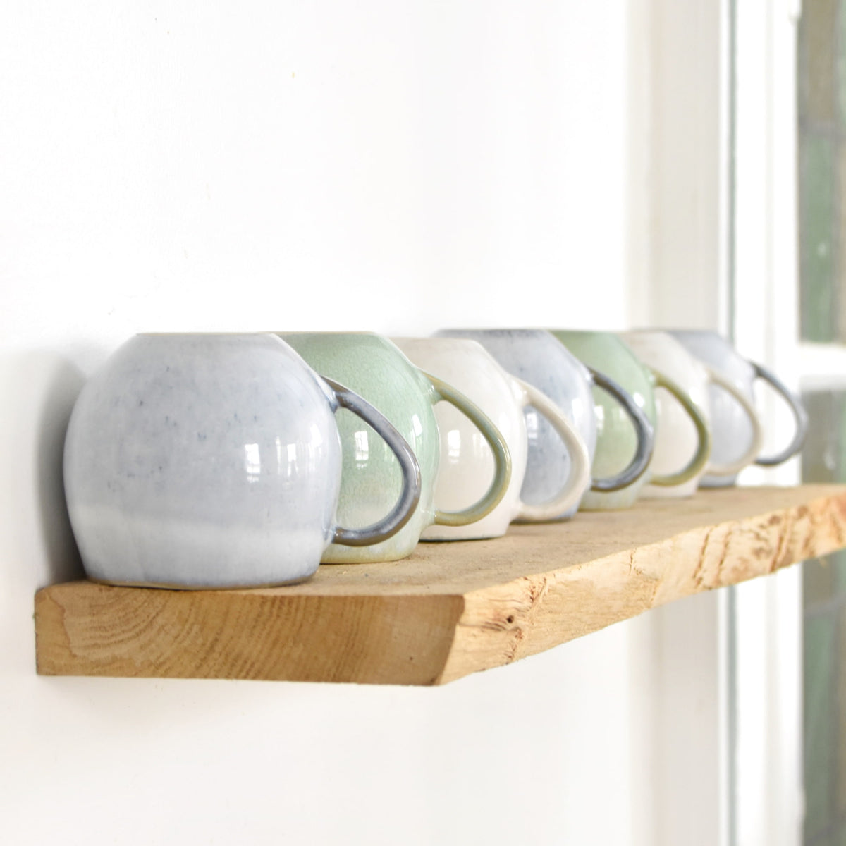 Grand mug | Set de 6 personnalisé