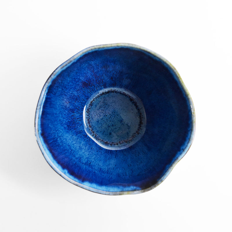 Grand bol Onda | Bleu abyssal