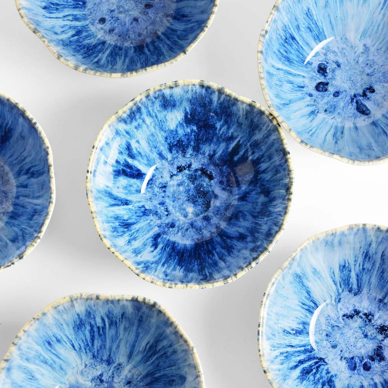 Grand bol Onda | Bleu écume