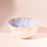 Grand bol Onda | Cobalt écume